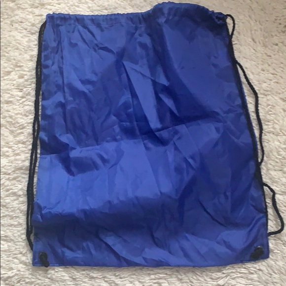 Bell Biv Devoe Blue Drawstring Backpack - Picture 3 of 3